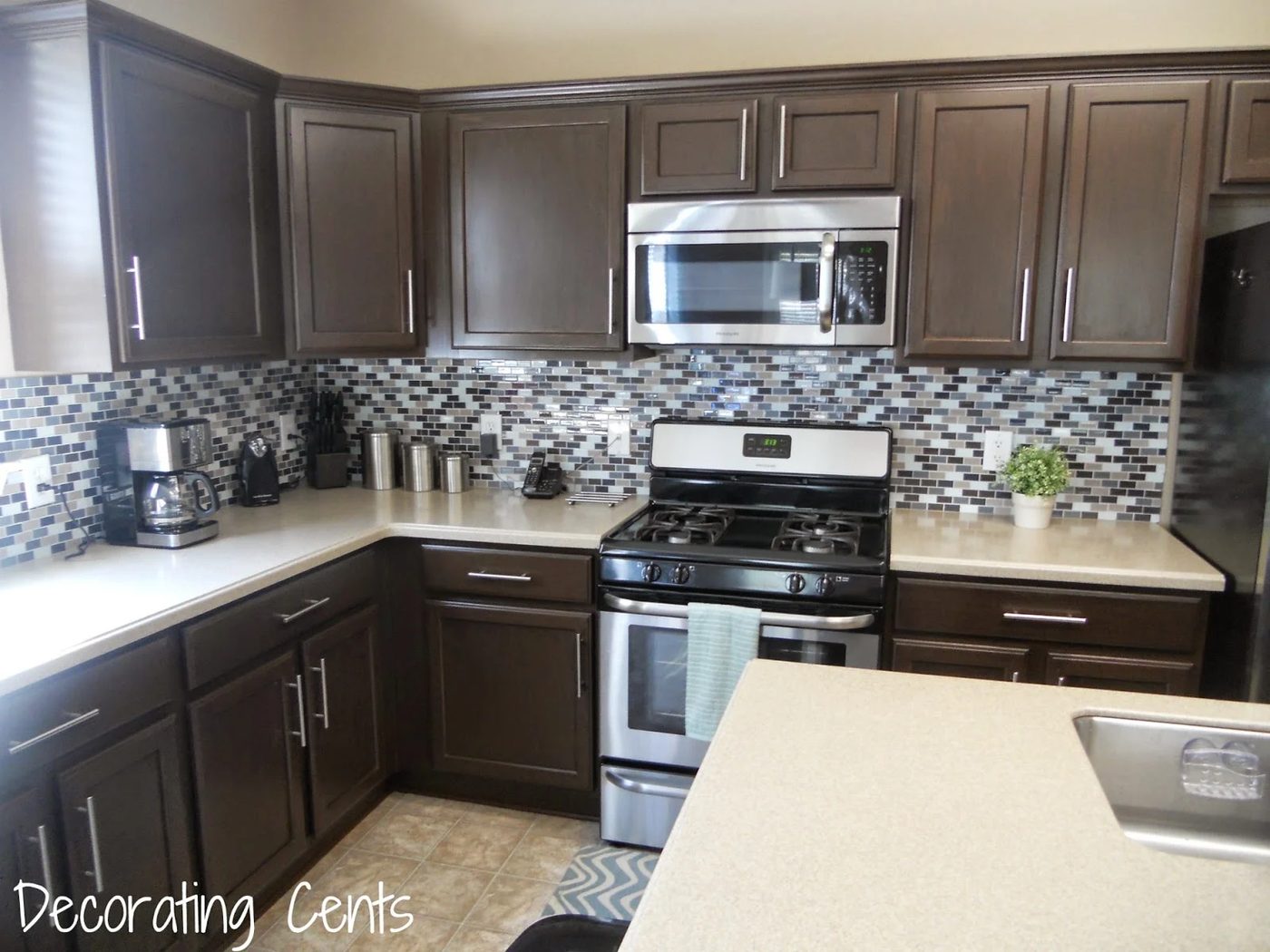 Andrea Decorating Cents painted cabinet review Rustoleum kit