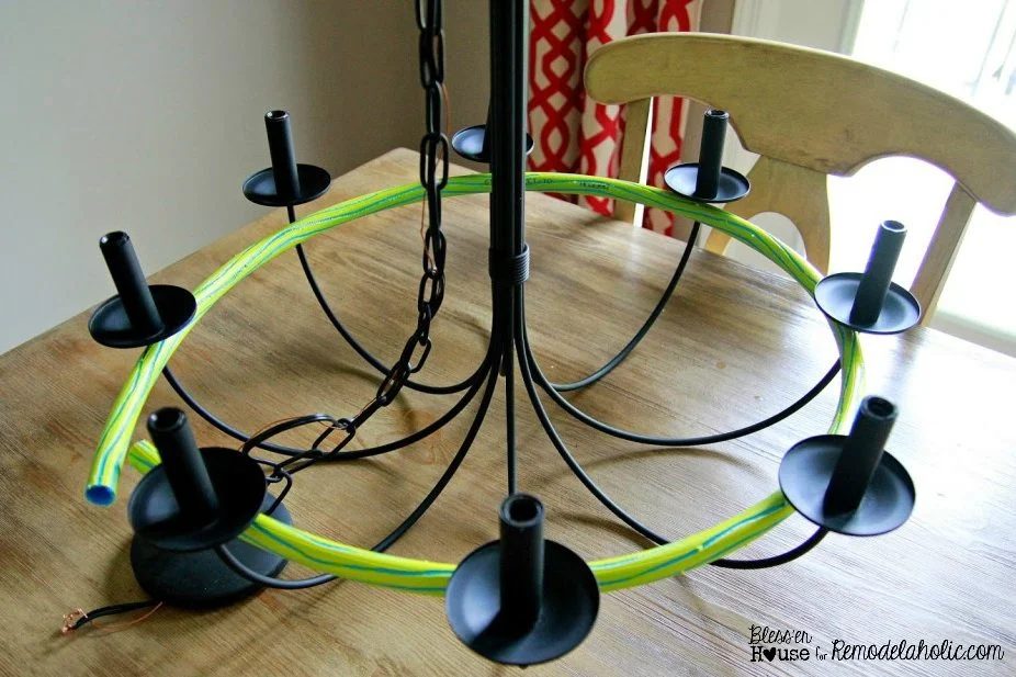 Handmade Rope Chandelier
