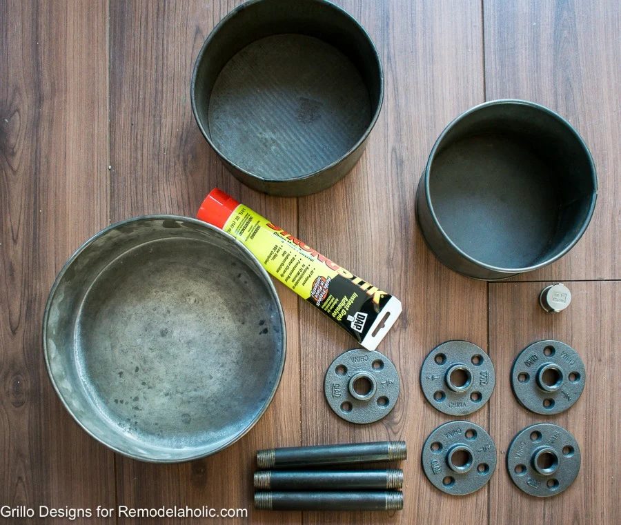 Diy Tiered Baking Tin Stand