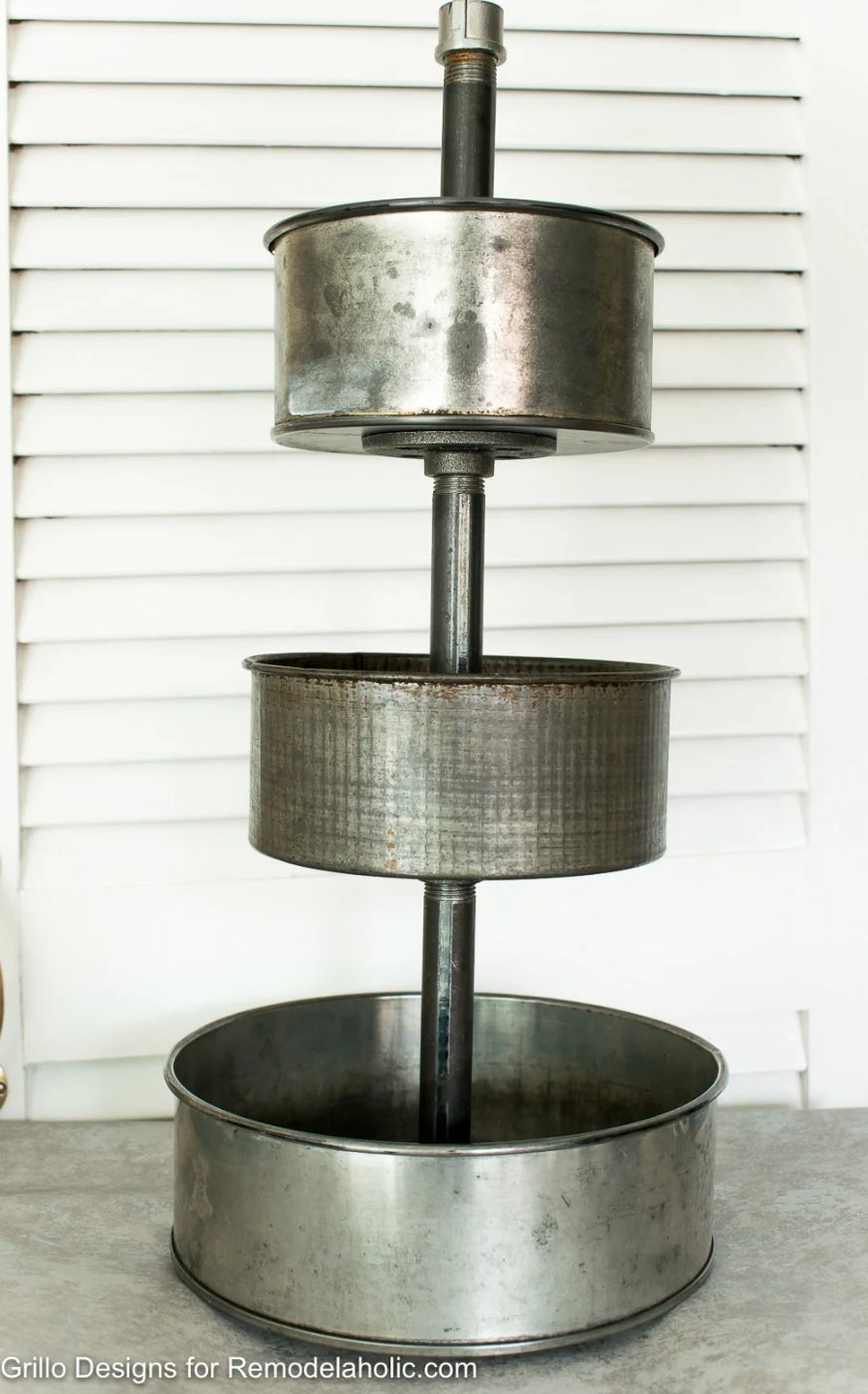 Industrial Tiered Stand Grillo Designs 1