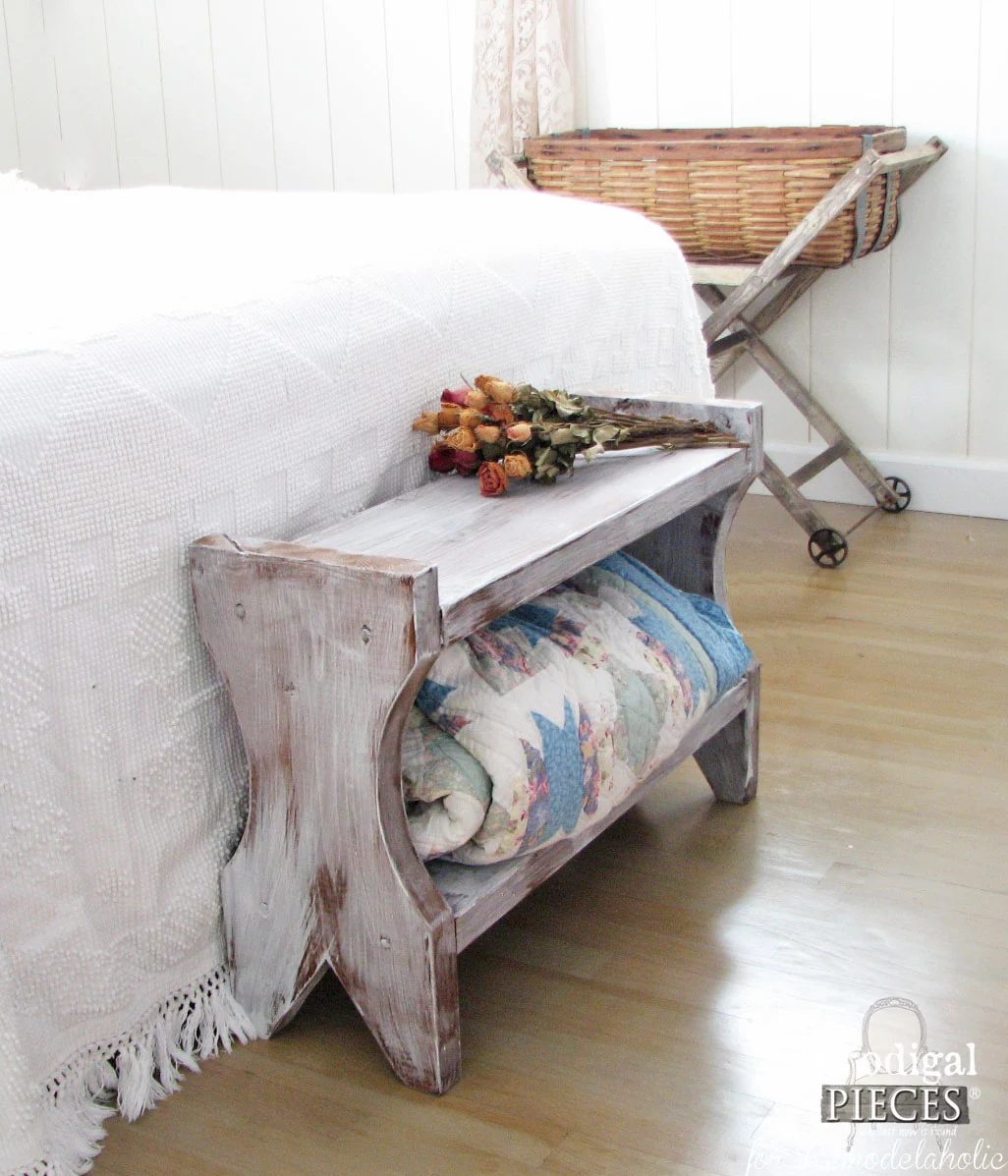 Handmade Farmhouse Bench walkthrough by Prodigal Pieces for Bekob