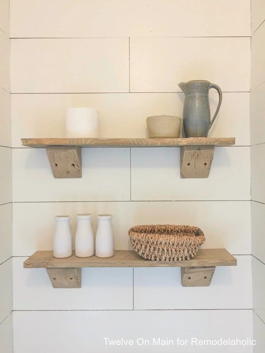 Rustic Farmhouse Shelves By Twelve On Main9