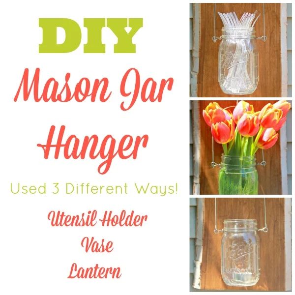 Handmade Mason Jar Hanger