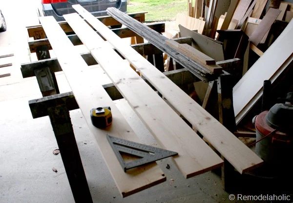 01 How To Build Rustic Wood Wall Storage Bins Cut Sides Bekob