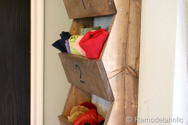 Handmade Wood Wall Storage Bins For Entryway, Farmhouse Organization, Bekob