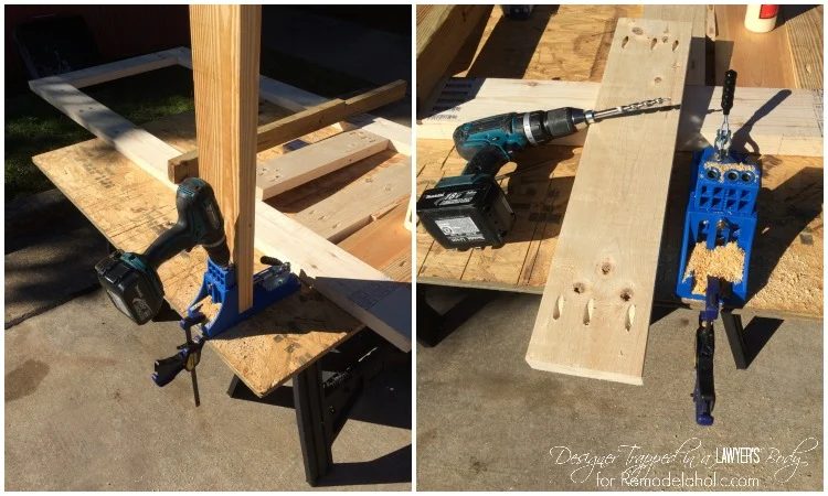 Handmade Screen Door walkthrough by Designer Trapped in a Lawyer's Body for Bekob.com. #diyscreendoor #diydoor