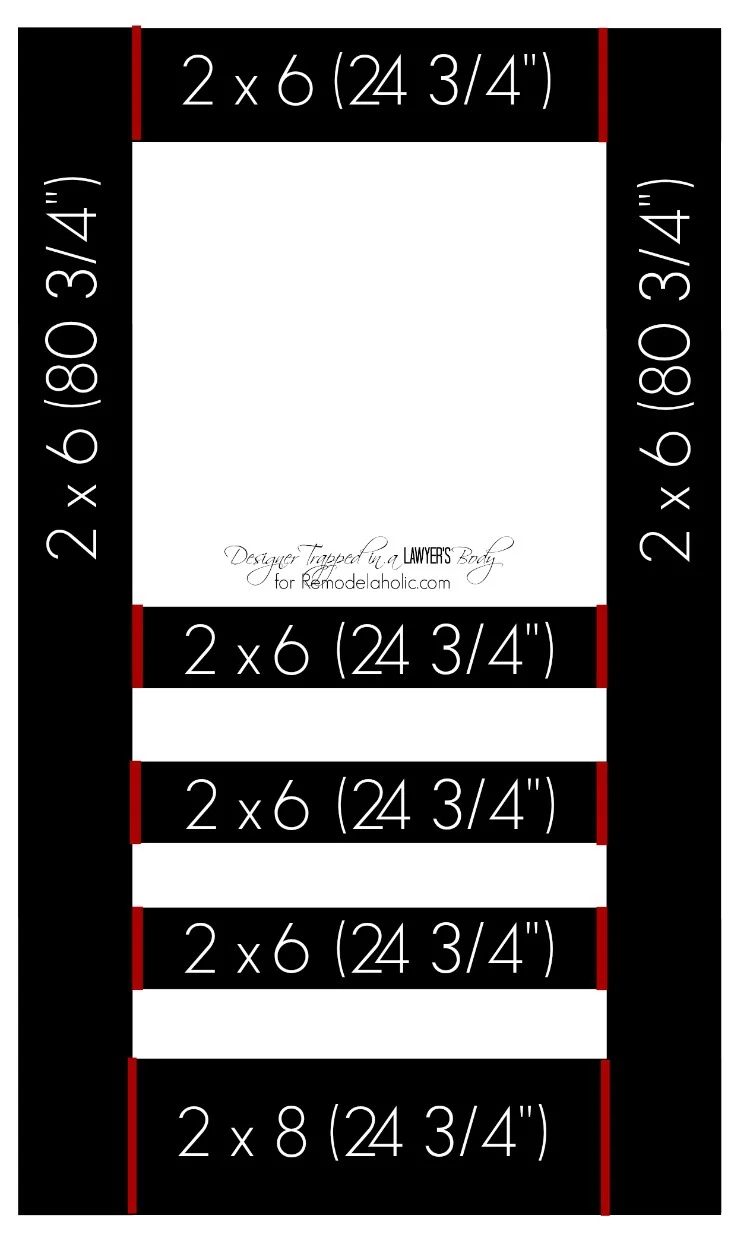 Handmade Screen Door walkthrough by Designer Trapped in a Lawyer's Body for Bekob.com. #diyscreendoor #diydoor