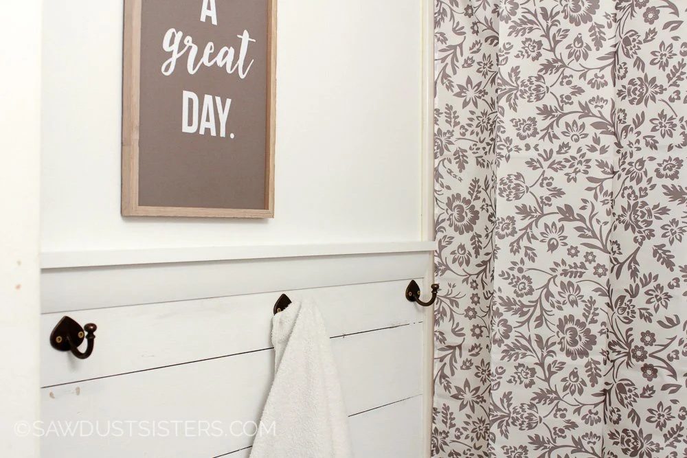 13 Shiplap Wall Built From Plywood, Handmade walkthrough, By Sawdust Sisters Featured On @Bekob