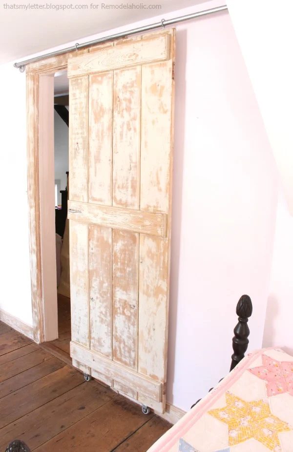 Build an straightforward Handmade sliding barn door