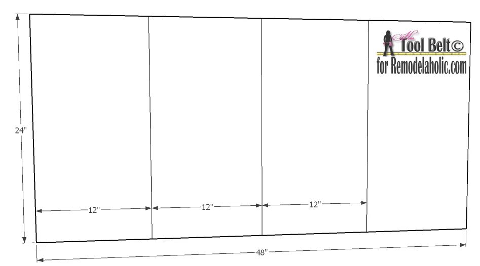 Free Handmade plans to build an straightforward and stylish small shelf on Bekob.com