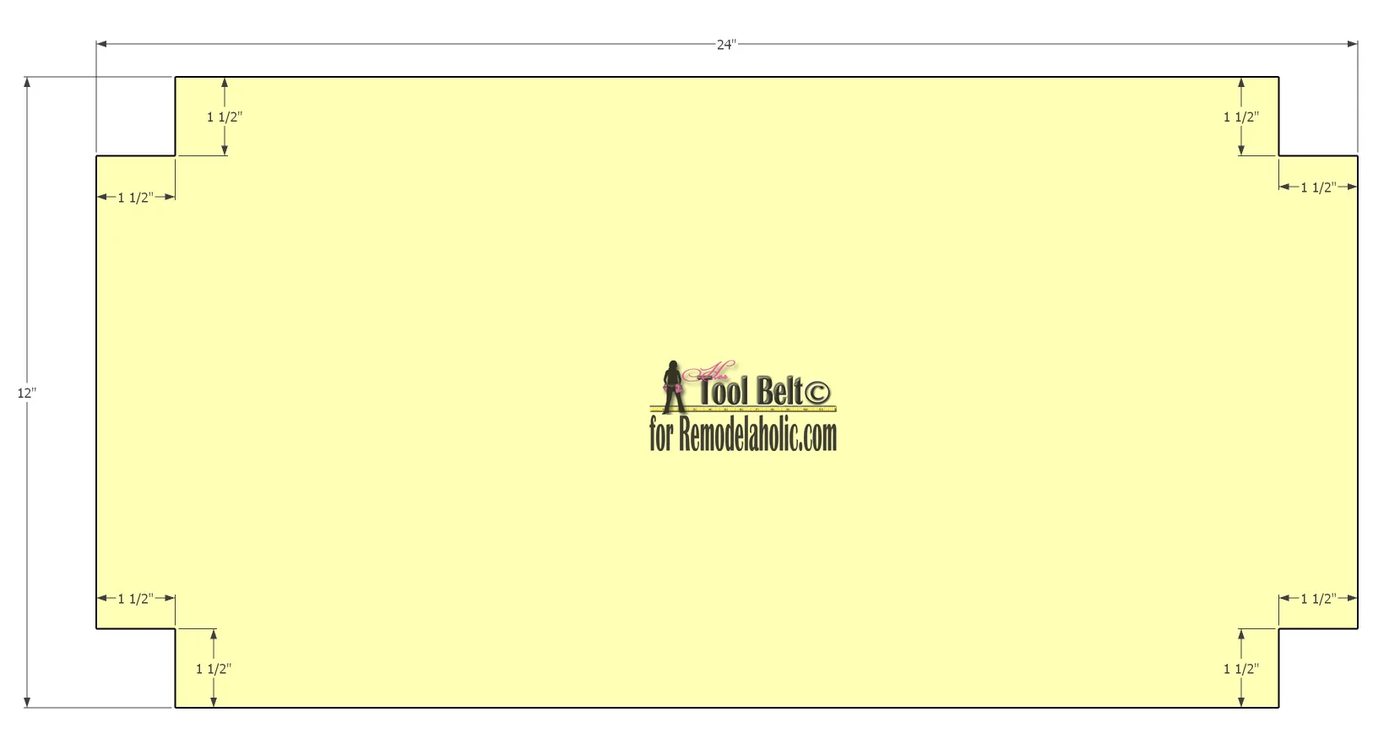Free Handmade plans to build an straightforward and stylish small shelf on Bekob.com