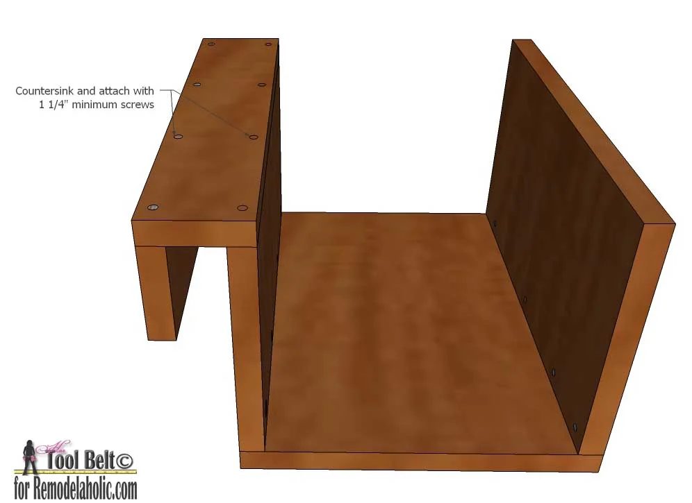 Need a little extra space for your game time snacks and drinks? Build this clearly straightforward sofa arm table to give you a stable surface all game long! Free plans and walkthr