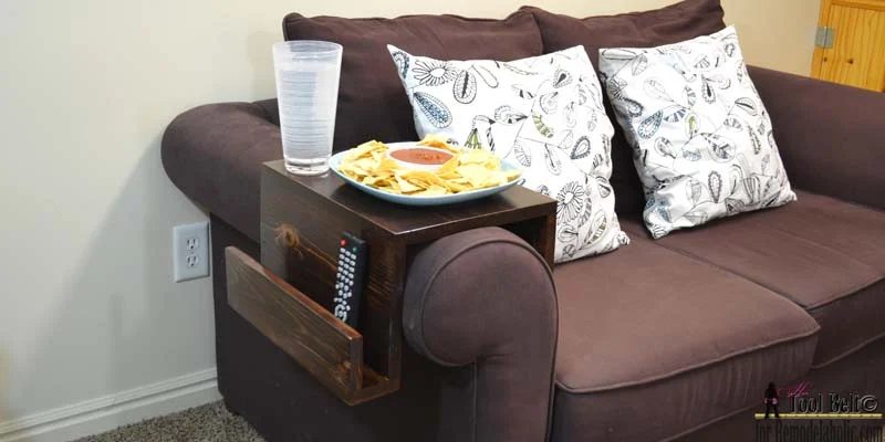Handmade Sofa Arm Table