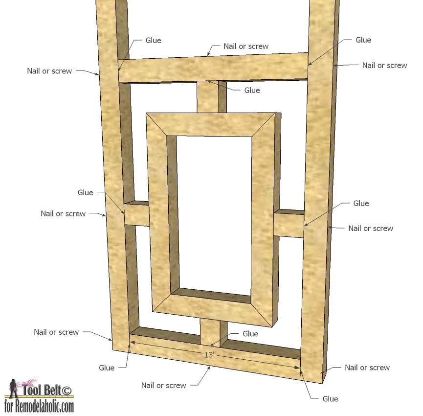Build a unique room divider to add style to your space, free Handmade fretwork screen plans on #Bekob.