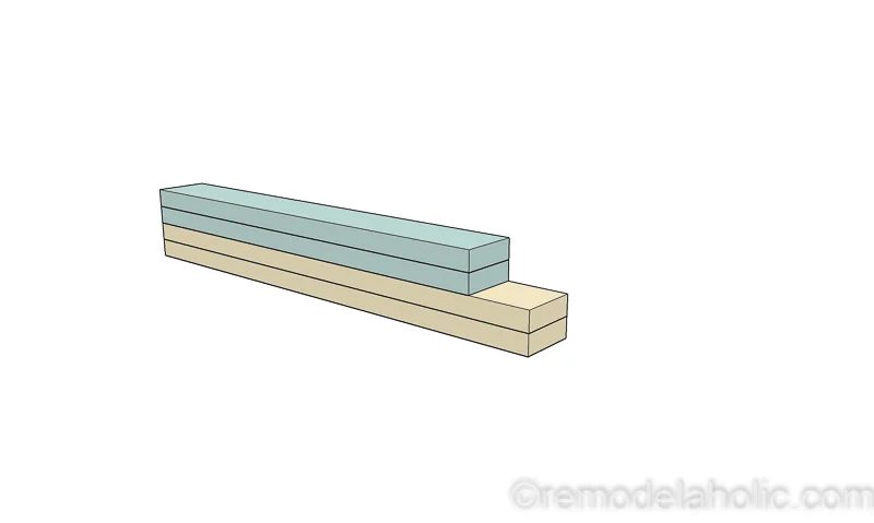 Handmade Modern Plywood Bench walkthrough Half Lap Construction @Bekob 14