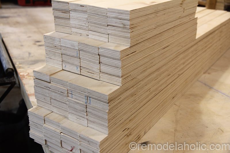 Handmade Modern Plywood Bench walkthrough Half Lap Construction @Bekob 23