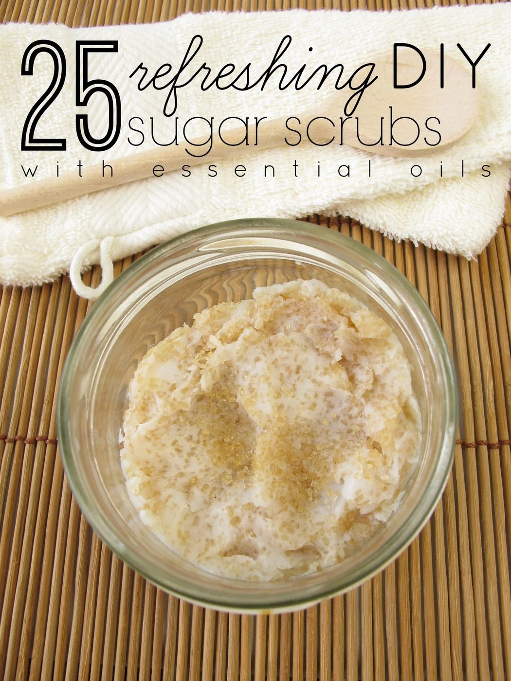 If you love the luxury of sugar scrubs but hate the luxury price tag, try making your own! Use essential oils for any of these Handmade sugar scrub recipes. 25 Refreshing Handmade 