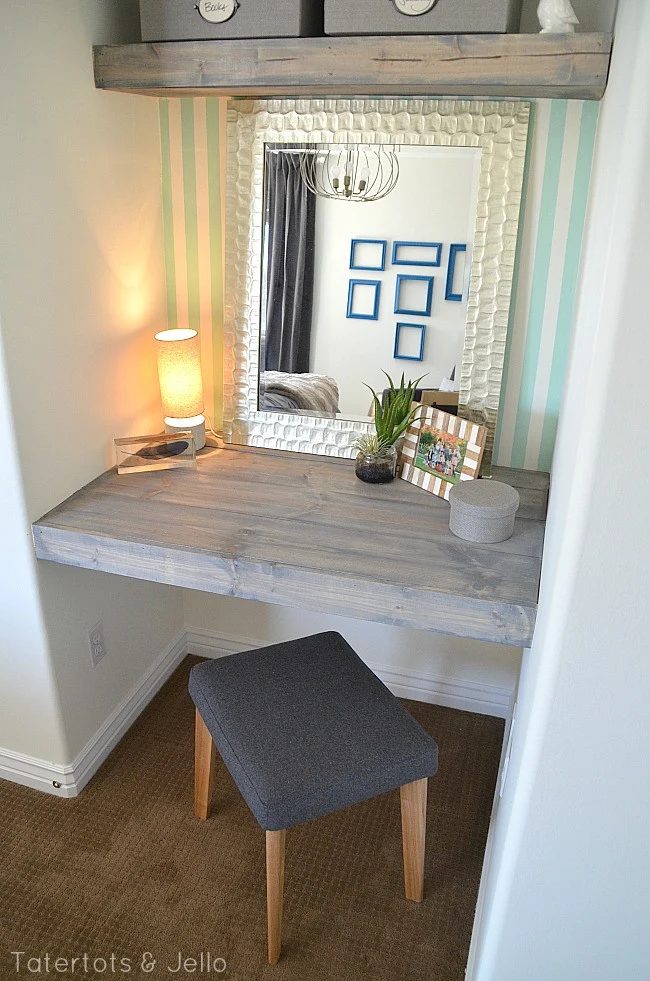 Modern Vanity In striking Spring Colors