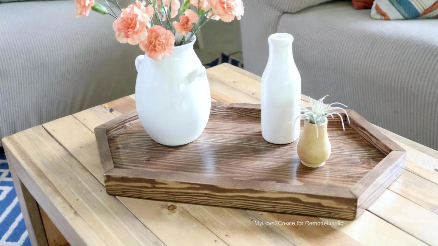 Hexagon Tray On Table Close Shot MyLove2Create 014342