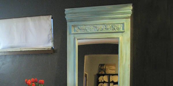 Handmade Trumeau Floor Mirror walkthrough