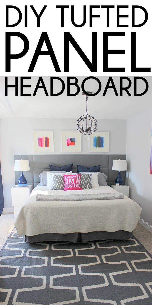 Handmade Tufted Panel Headboard | Home Coming for Bekob.com