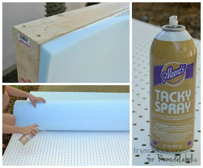 Handmade Upholstered Headboard walkthrough - TinySidekick.com for Bekob