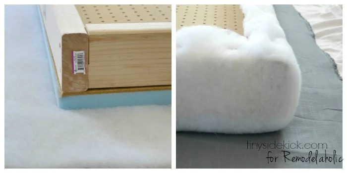 Handmade Upholstered Headboard walkthrough - TinySidekick.com for Bekob
