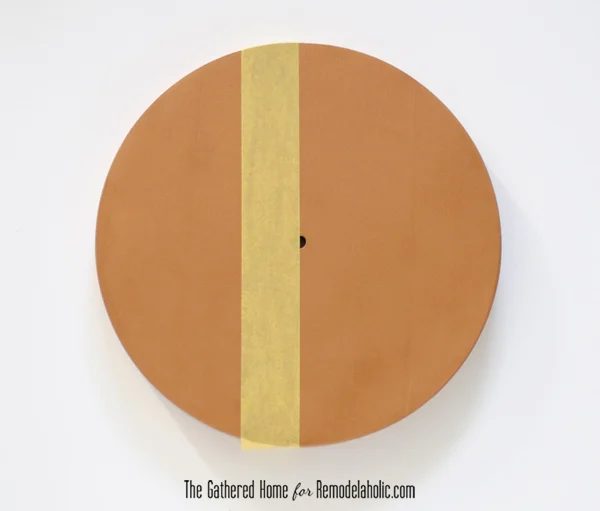 Handmade Two-Tone Copper Clock | Bekob.com #anthropologie #clock #knockoff