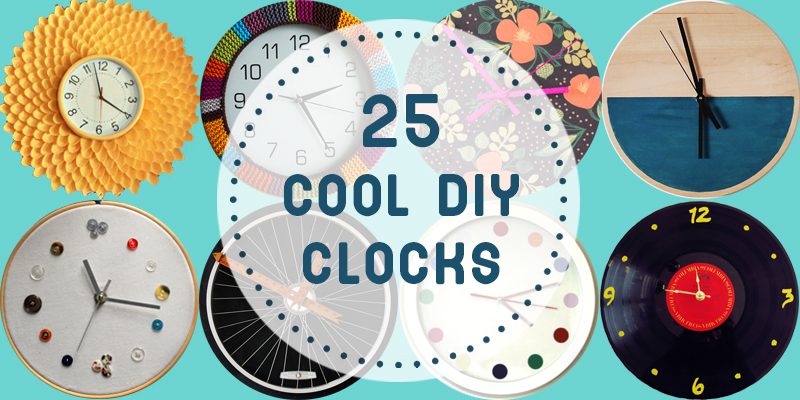 25 Cool Handmade Clocks