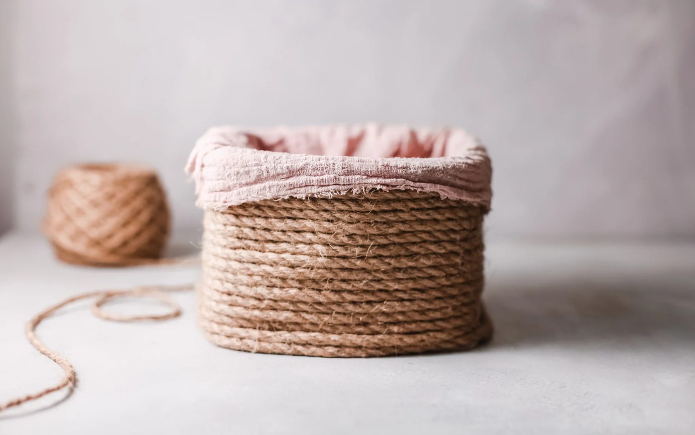 Upcycled Storage Basket 2