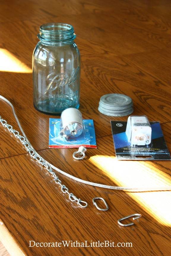Handmade Vintage Canning Mason Jar Pendant Lights (2)