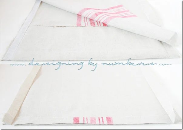 Fold 14" of Fabric Right Sides Together