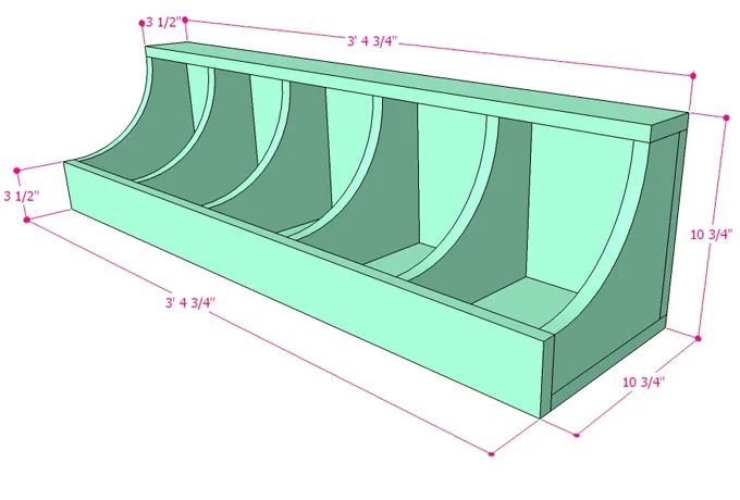 Handmade Wall Shelf Building Plan Apieceofrainbow (7)