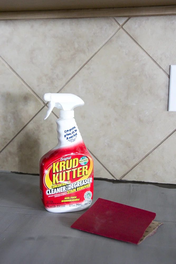 Whitewashed faux brick backsplash (3 of 18)