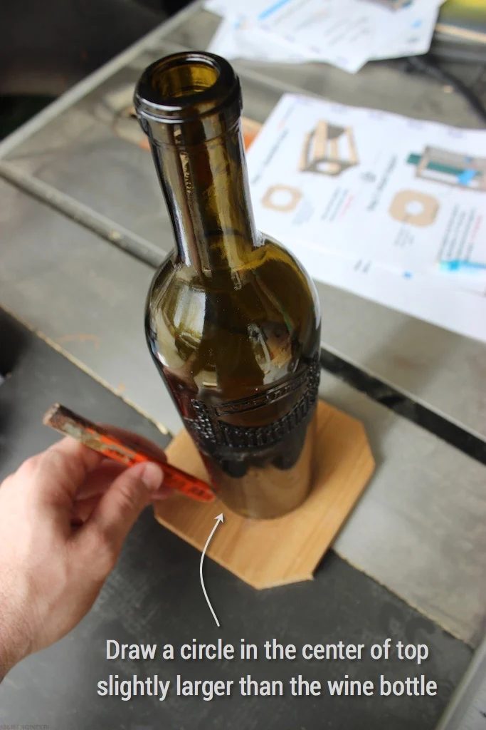 Handmade Wine Bottle Bird Feed - Rogue Engineer - Step 1