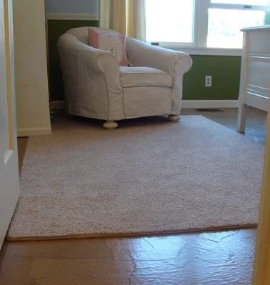 Handmade Brown Paper Bag Flooring, Alternative To Wood Floor, By An Oregon Cottage Featured On Bekob