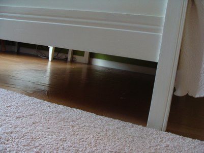 Handmade Brown Paper Bag Flooring For Bedroom, Alternative To Wood Floor, By An Oregon Cottage Featured On Bekob