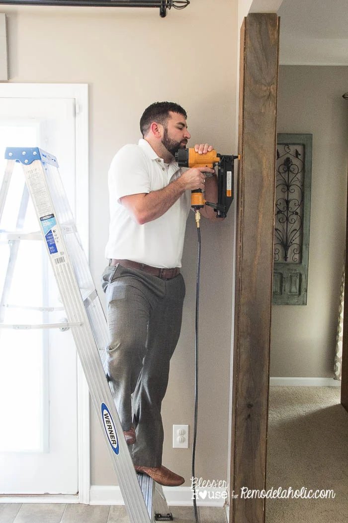 Handmade Wood Beam Doorway (8 of 23)