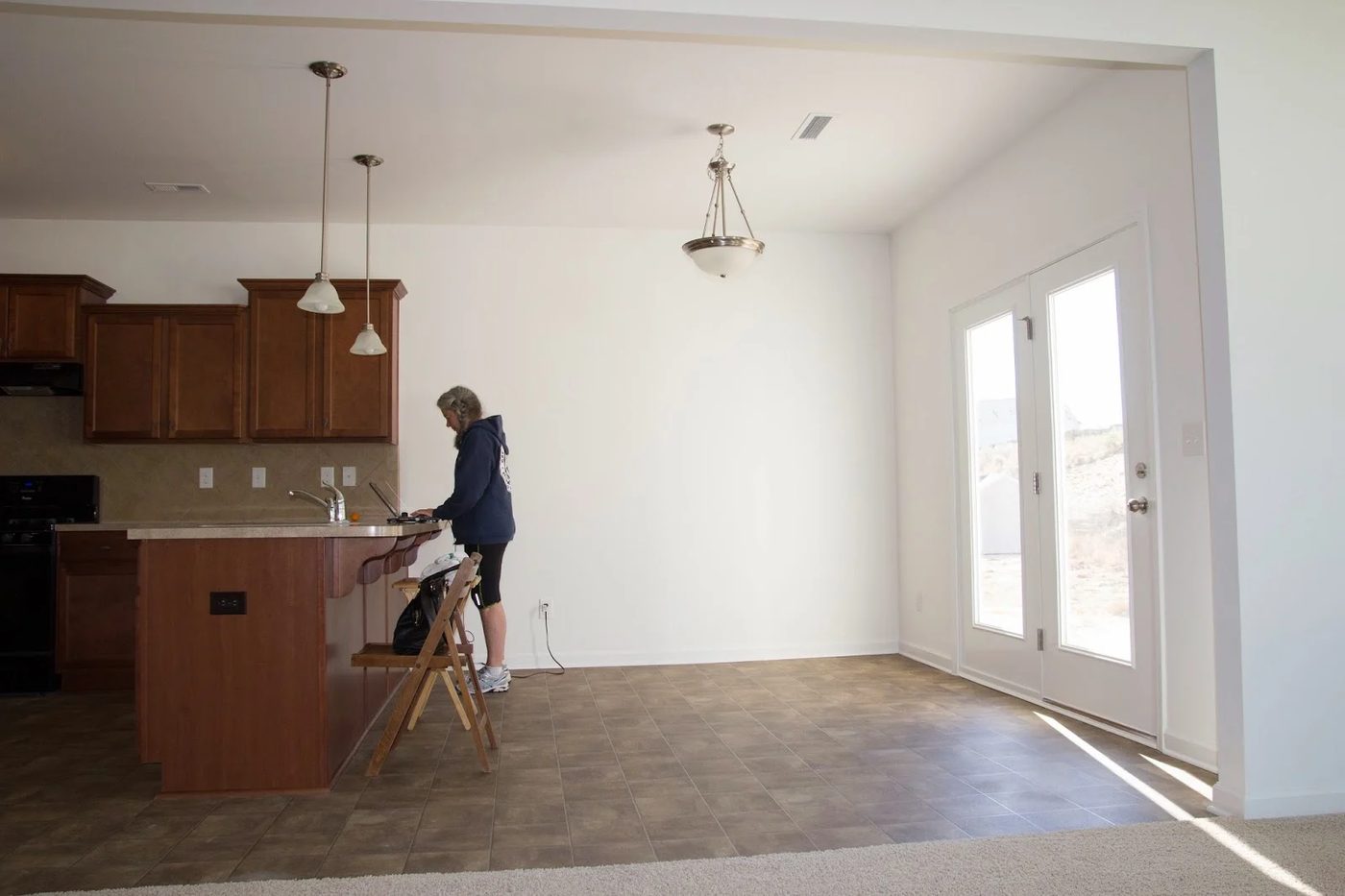 kitchen before