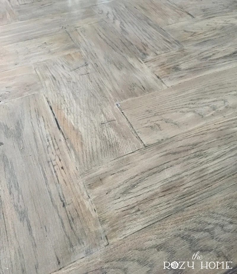 Jill The Rozy Home Handmade pieced wood herringbone countertops review