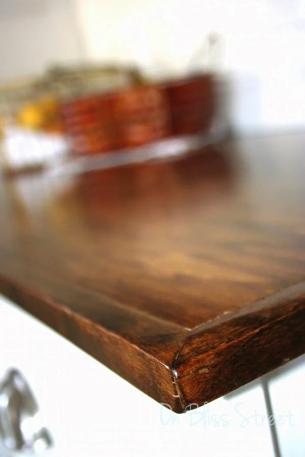 Erica On Bliss Street Handmade wood countertops review durability
