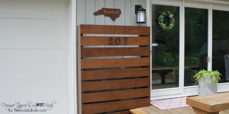 Build a Handmade Wood Screen Utility Box Cover