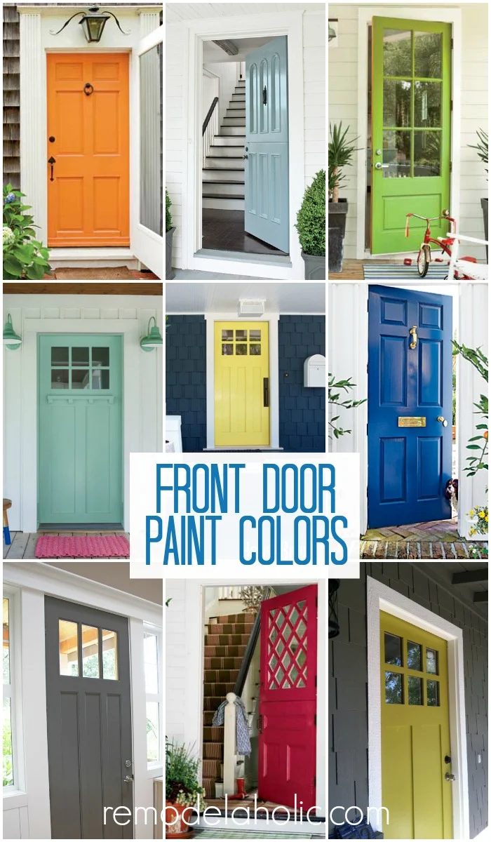 Front Door Paint Colors @Bekob