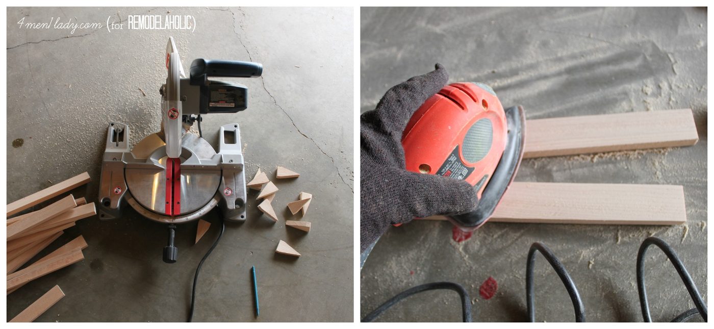 Tools needed for wood door mat