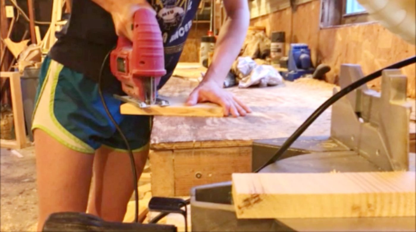 Cut Seat Shape, Wooden Rocking Horse Dog Plans