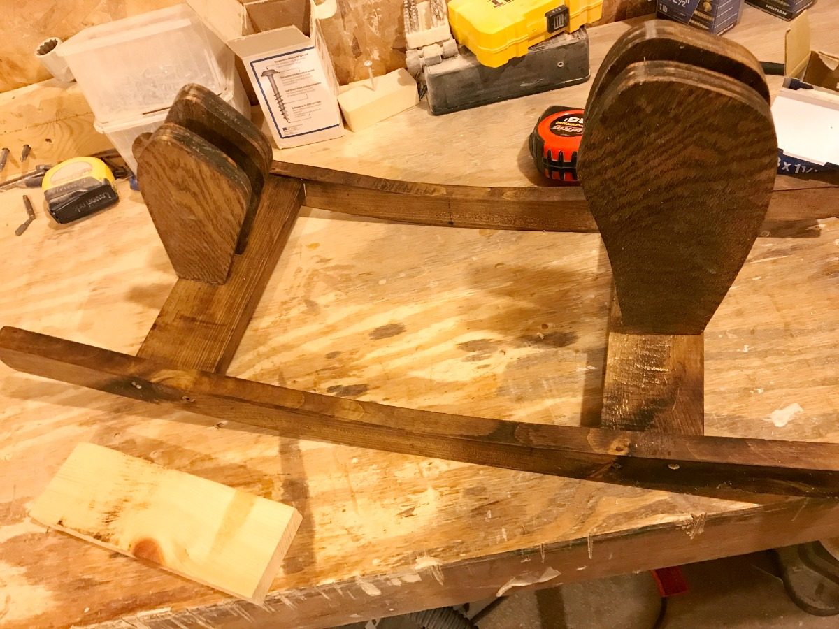 Rocker And Legs, Wooden Rocking Horse Dog Plans