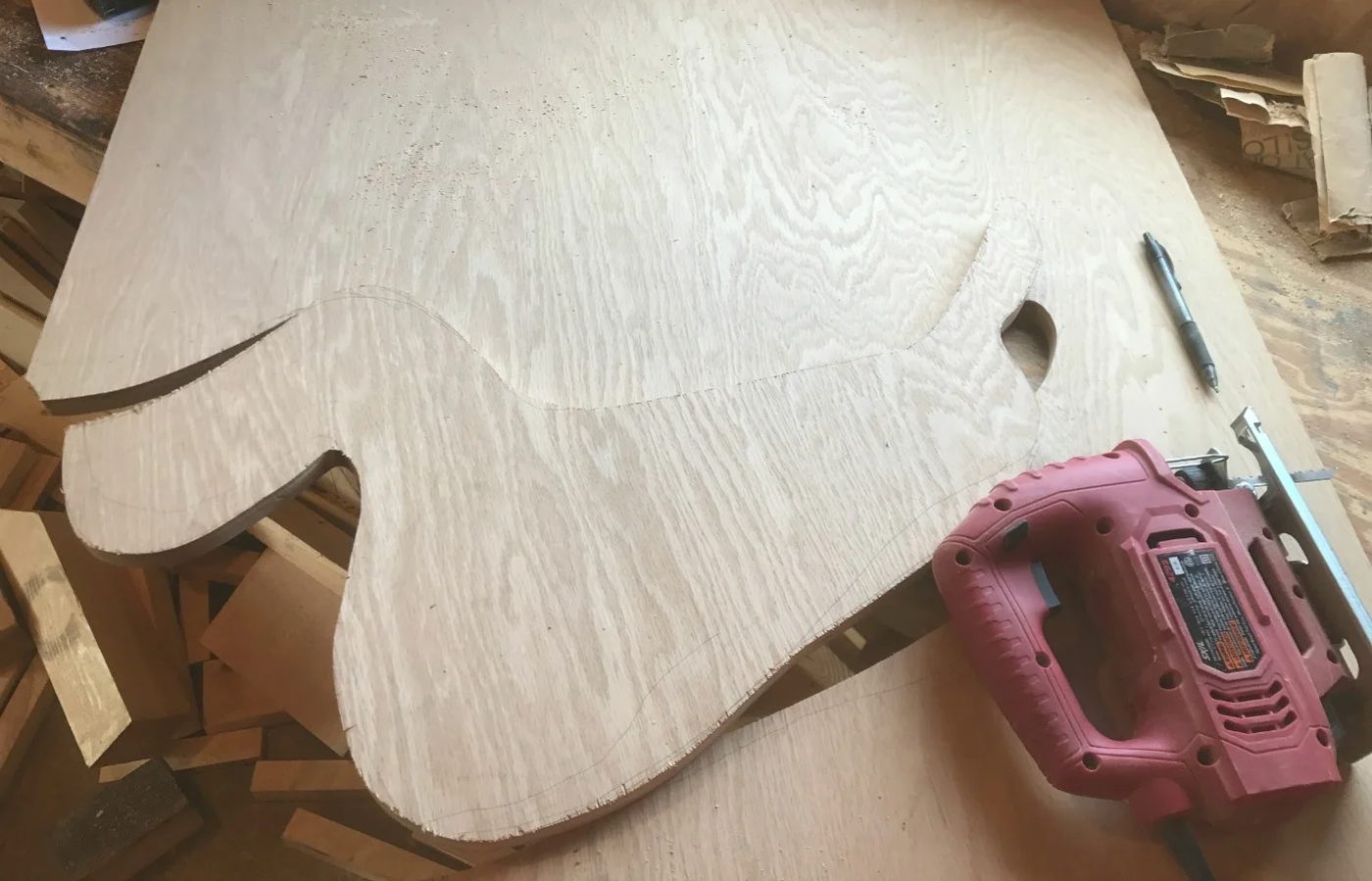 Dog Shape, Wooden Rocking Horse Dog Plans