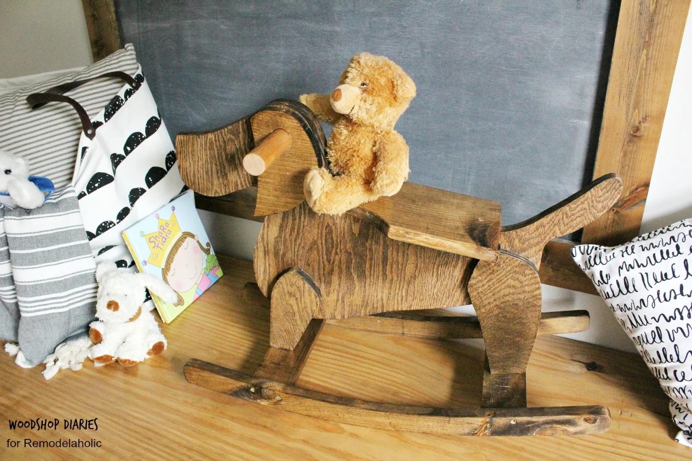Handmade Rocking Horse Plans, Wooden Rocking Dog