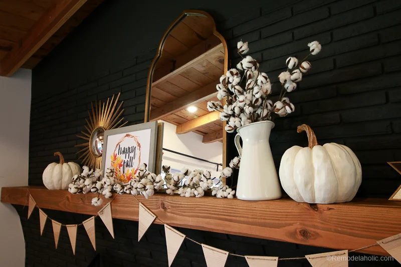 Fall Mantel Decor With Shaw Floors@Bekob 43