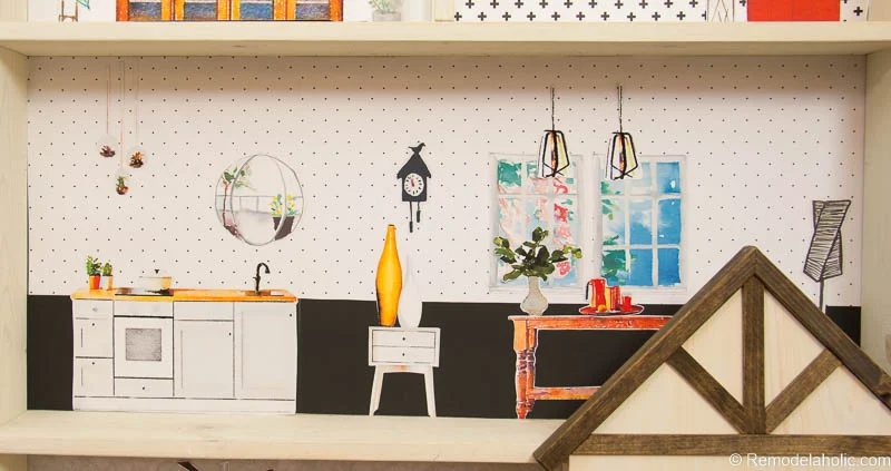 Dollhouse With Building Plan And Free Printables 24